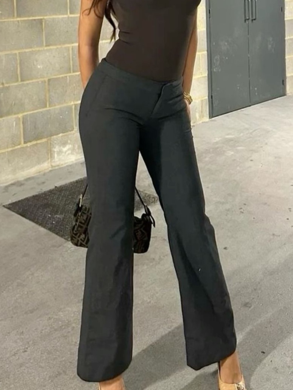 H&M Flared Dress Pants